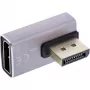 DisplayPort dzimuma pārveidotājs InLine 17291H pelēks/melns ar zeltītiem kontaktiem