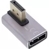 DisplayPort dzimuma pārveidotājs InLine 17291H pelēks/melns ar zeltītiem kontaktiem