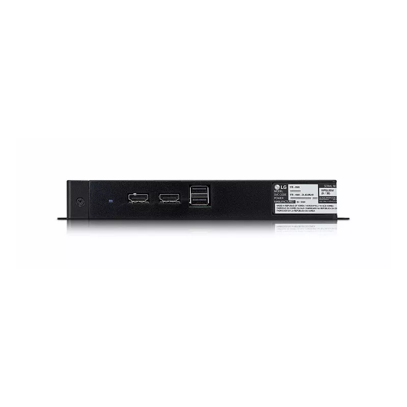 LG STB-6500 Smart TV kaste Melns Full HD+ Wi-Fi Ethernet LAN