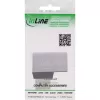 InLine 17291E kabeļa savienotāja adapteris DisplayPort pelēks, melns
