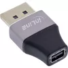 InLine 17291B kabeļa savienotāja adapteris DisplayPort Mini DisplayPort Melns, Pelēks