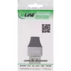 InLine 17291B kabeļa savienotāja adapteris DisplayPort Mini DisplayPort Melns, Pelēks
