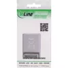 InLine 17291F kabeļa savienotāja pārveidotājs DisplayPort uz Mini DisplayPort pelēks melns