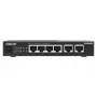 QNAP QSW-2104-2T-R2 tīkla komutators nevadāms 10G Ethernet (100/1000/10000) galda melns