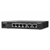 QNAP QSW-2104-2T-R2 tīkla komutators nevadāms 10G Ethernet (100/1000/10000) galda melns