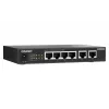 QNAP QSW-2104-2T-R2 tīkla komutators nevadāms 10G Ethernet (100/1000/10000) galda melns