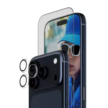 PanzerGlass 2-in-1 Essentials komplekts iPhone 17 Pro Pret skrāpējumiem Triecienizturīgs