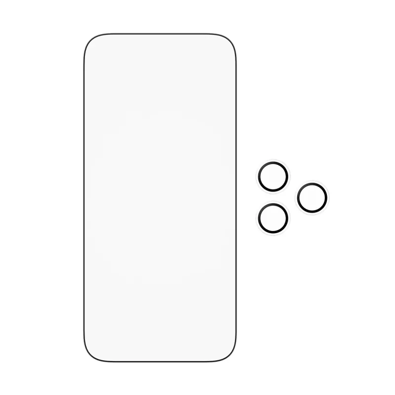 PanzerGlass 2-in-1 Essentials komplekts iPhone 17 Pro Max Skrāpējumiem un triecieniem izturīgs