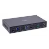 InLine 57885C KVM slēdzis Rack stiprinājums Melns