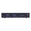 InLine 57885C KVM slēdzis Rack stiprinājums Melns