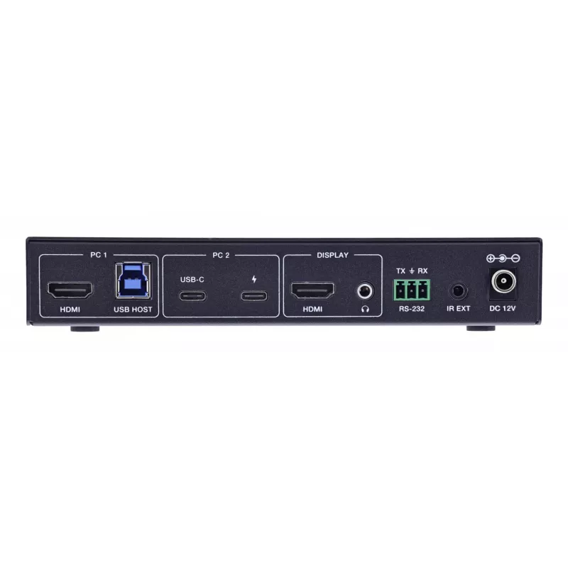 InLine 57885E KVM slēdzis, stiprināms statīvā, melns