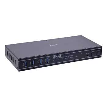 InLine 57885H KVM slēdzis, stiprināms statīvā, melns