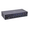 InLine 57885I KVM slēdzis, stiprināms statīvā, melns