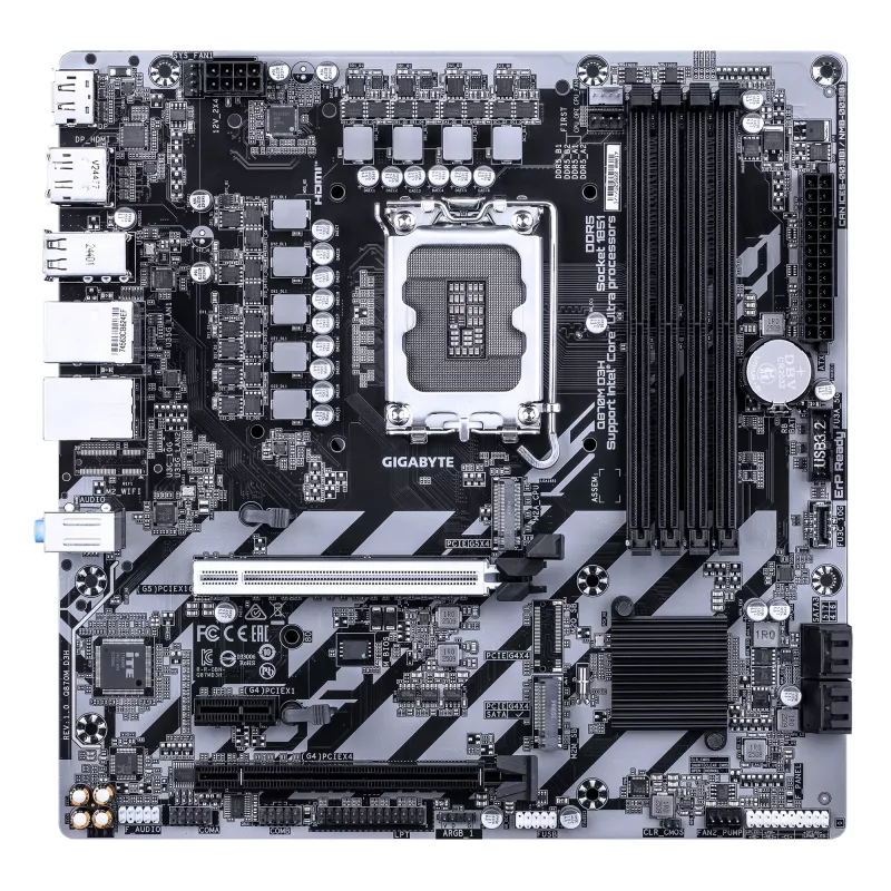 Mātesplate Gigabyte Q870M D3H Q870 LGA1700 Micro ATX