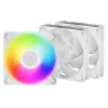 ARCTIC Freezer P14 Pro A-RGB (Balts) - 3 iepakojums 140 mm A-RGB PWM ventilators ar kabeļa sadalītāju