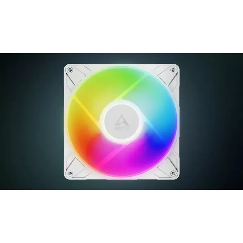 ARCTIC Freezer P14 Pro A-RGB (Balts) - 3 iepakojums 140 mm A-RGB PWM ventilators ar kabeļa sadalītāju