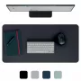 Leitz lielais galda paklājiņš. Produkta krāsa: melna, Materiāls: polivinilhlorīds (PVC). Platums: 400 mm, Dziļums: 800 mm, Augstums: 2 mm