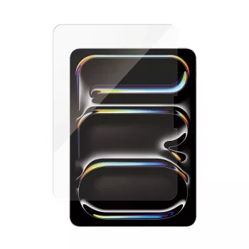 PanzerGlass rūdīta stikla ekrāna aizsargs iPad Pro 11 collas (2024–2025) ar Ultra-Wide Fit un FastFit rīku