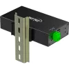 InLine 35396B interfeisa centrmezgls USB 3.2 Gen 1 (3.1 Gen 1) Type-B 5000 Mbit/s Melns