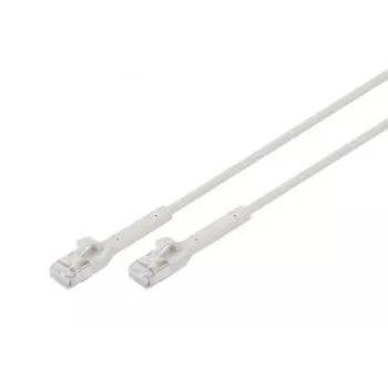 Digitus CAT 6A F-FTP lokans komutācijas kabelis, varš, 3 m, pelēks