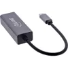 InLine 33380Q RJ-45 adapteris USB Type-C vīrišķais 1 Gbit/s pelēks