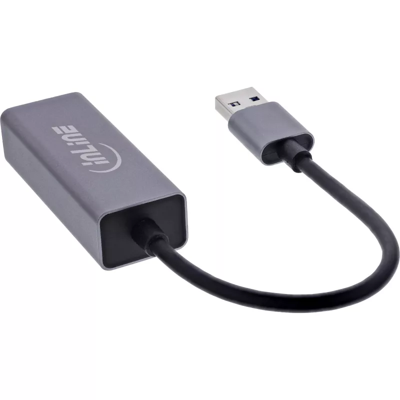 InLine 33380P interfeisa karte/adapteris RJ-45 USB Type-A spraudnis 1 Gbit/s