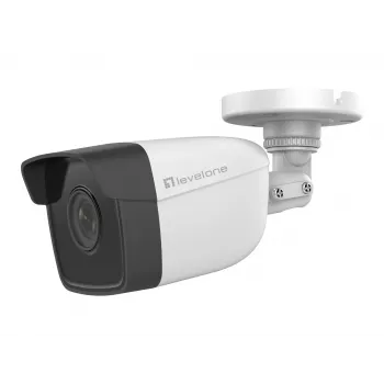 LevelOne GEMINI fiksētā IP tīkla kamera, 2 megapikseļi, H.265, 802.3af PoE, IR gaismas diodes, iekštelpām/ārtelpām