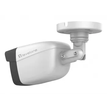LevelOne GEMINI fiksētā IP tīkla kamera, 2 megapikseļi, H.265, 802.3af PoE, IR gaismas diodes, iekštelpām/ārtelpām