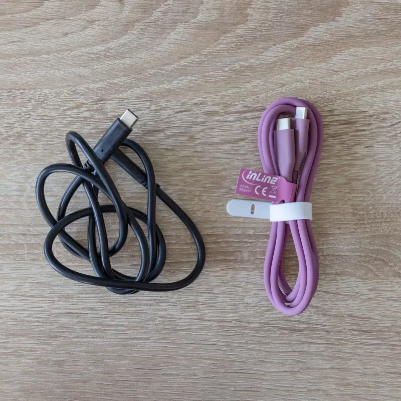 InLine 35892P USB kabelis USB 2.0 2 m USB C violets