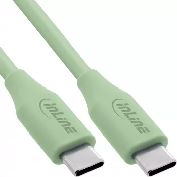 USB kabelis InLine 35892G 2m USB C zaļš USB 2.0 0,48 Gbit/s