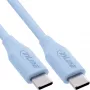 InLine 35891B USB kabelis USB 2.0 1 m USB C Zils