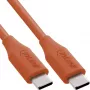 USB kabelis InLine 35895O 0.5m USB C oranžs USB 2.0 0,48 Gbit/s