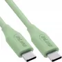 InLine 35895G USB kabelis USB 2.0 0,5 m USB C Zaļš
