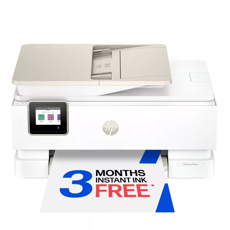 Daudzfunkciju krāsu printeris HP Envy 7930 — termālā tintes druka, A4, 4800x1200 DPI, Wi‑Fi, 15 lpp/min (melns), 10 lpp/min (krāsa)