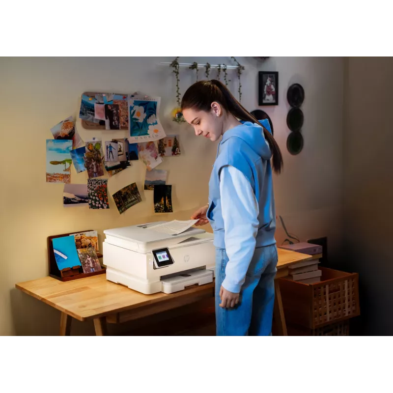 Daudzfunkciju krāsu printeris HP Envy 7930 — termālā tintes druka, A4, 4800x1200 DPI, Wi‑Fi, 15 lpp/min (melns), 10 lpp/min (krāsa)