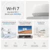 TP-Link DECO BE22 Divjoslu (2,4 GHz / 5 GHz) Wi-Fi 7 (802.11be) Balts 2 Iekšējās