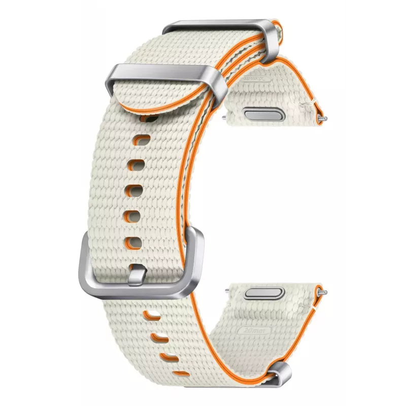 Siksna Samsung Athleisure Band S/M Galaxy Watch 7 krēmkrāsas