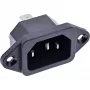 InLine S-16701 strāvas kontaktdakšas adapteris, melns