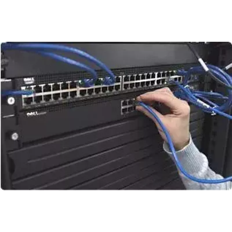 DELL N1524P Pārvaldāms L3 Gigabitu Ethernet (10/100/1000) barošana caur Ethernet (PoE) 1U melns
