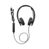 Lenovo 4XD1M39029 austiņas/headset Vadu Galvas lente USB Type-C Melns
