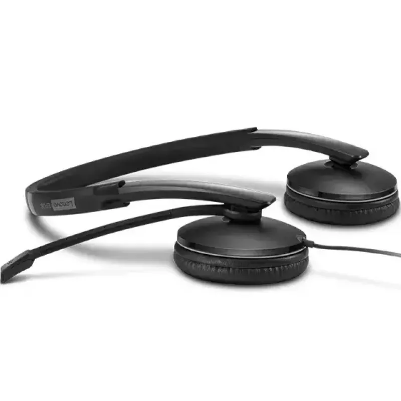 Lenovo 4XD1M39029 austiņas/headset Vadu Galvas lente USB Type-C Melns
