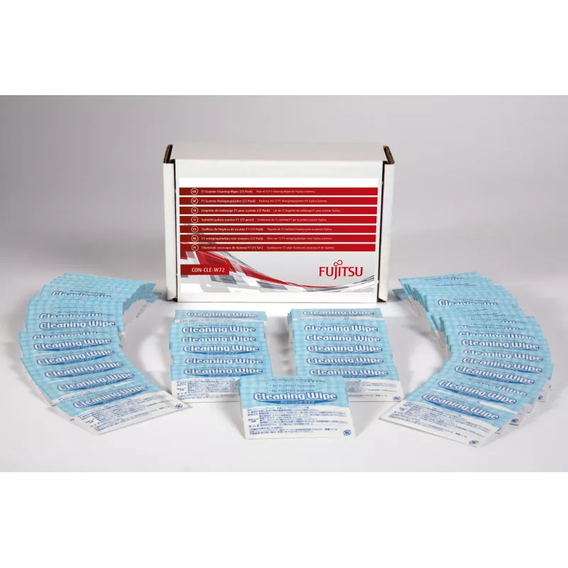Ricoh F1 skenera tīrīšanas salvetes CON-CLE-W72, 72 gab.