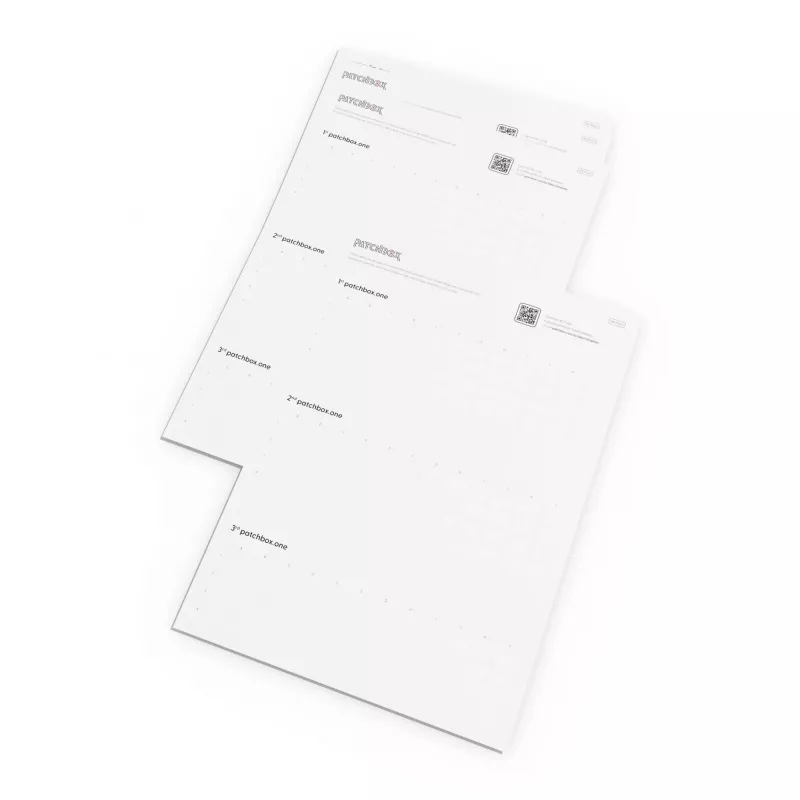 Plāksterpaneļa piederums Patchbox PONEIDLABEL — papīra uzlīmes plāksterpaneļiem (PONEIDLABEL)