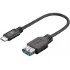 USB-C uz USB A pagarinātāja kabelis Goobay 67894