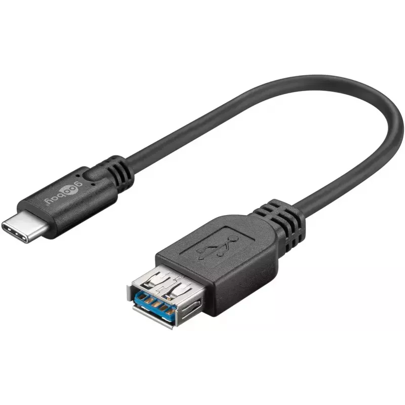 USB-C uz USB A pagarinātāja kabelis Goobay 67894