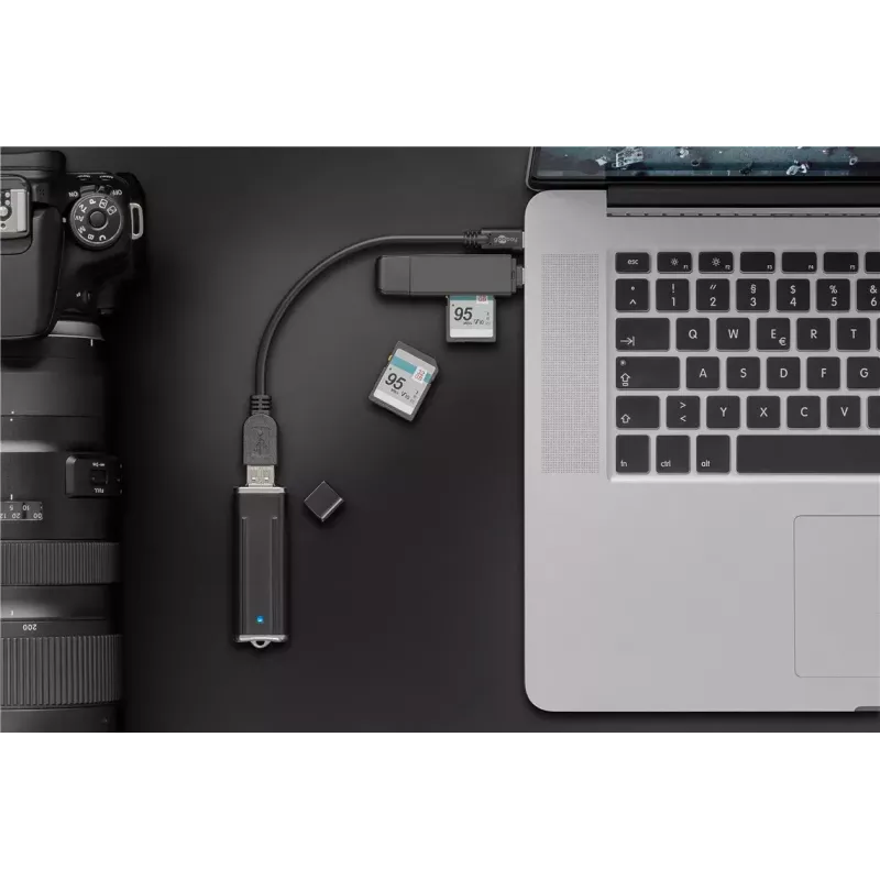 USB-C uz USB A pagarinātāja kabelis Goobay 67894