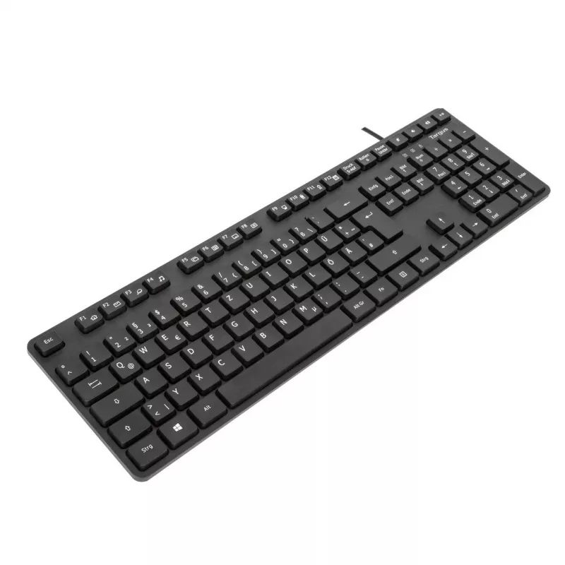 Targus AKB30DE tastatūra mājai USB QWERTZ vācu melna