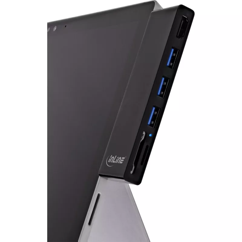 InLine Surface Pro 4/5/6 MultiHub USB-C dokošanās adapteris