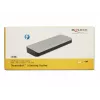 Laptop Dock DeLOCK 87725 Wired Thunderbolt 3 Melns Silver