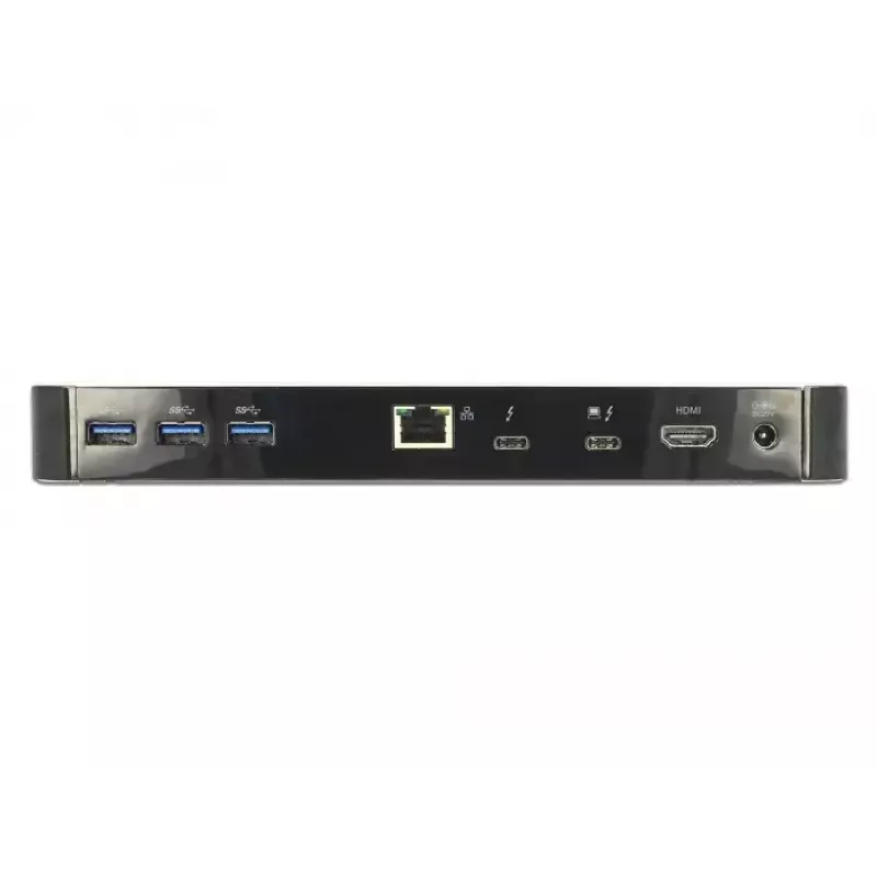 Laptop Dock DeLOCK 87725 Wired Thunderbolt 3 Melns Silver
